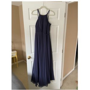 Azazie Melinda Dress in Stormy